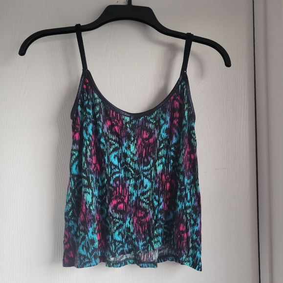 🟣Colorful patterned crop top - Picture 5 of 5